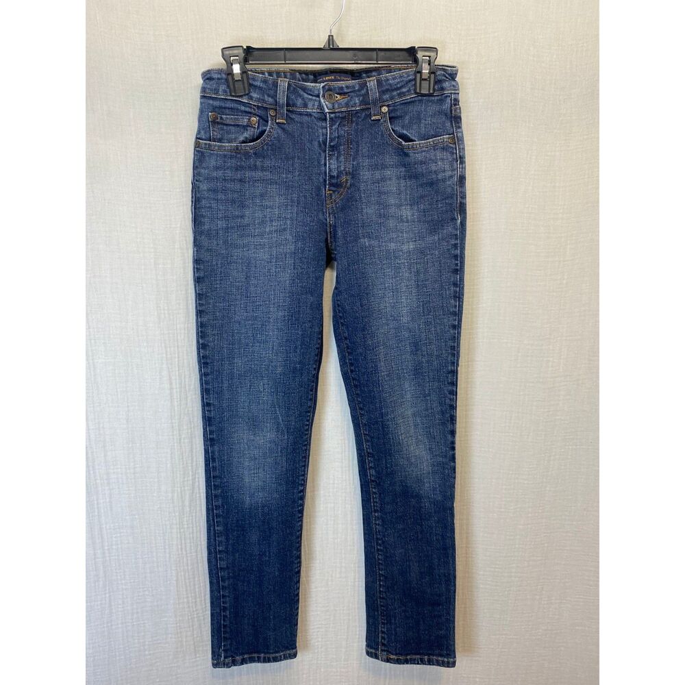 Levi's Mid Rise Skinny Jeans Women's Size 8 Blue